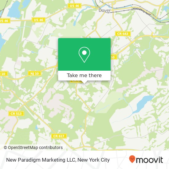 Mapa de New Paradigm Marketing LLC