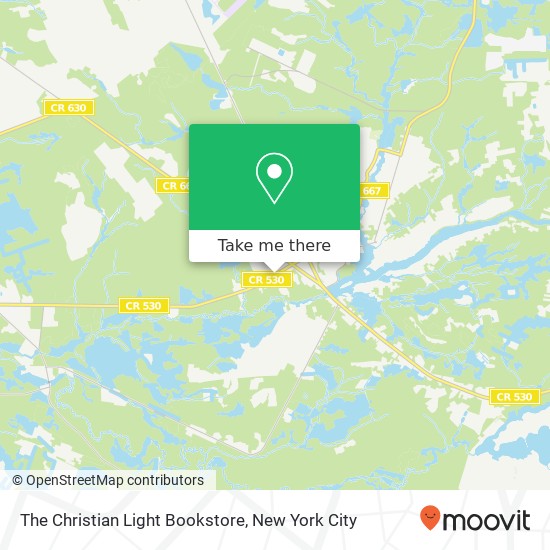 Mapa de The Christian Light Bookstore