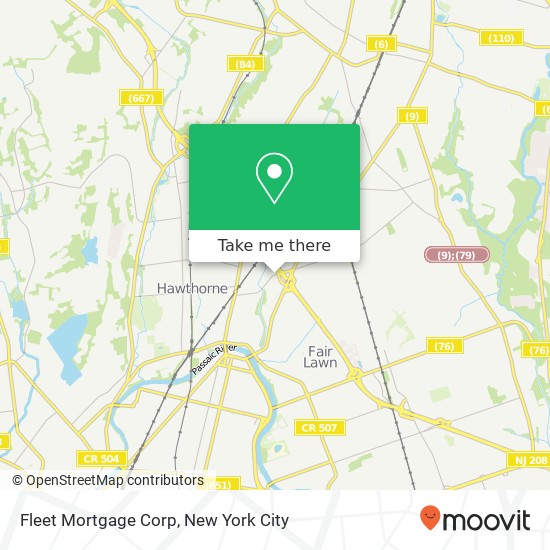 Mapa de Fleet Mortgage Corp