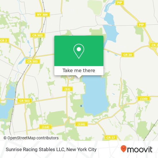 Sunrise Racing Stables LLC map