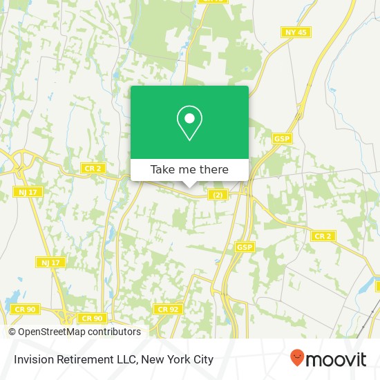 Mapa de Invision Retirement LLC