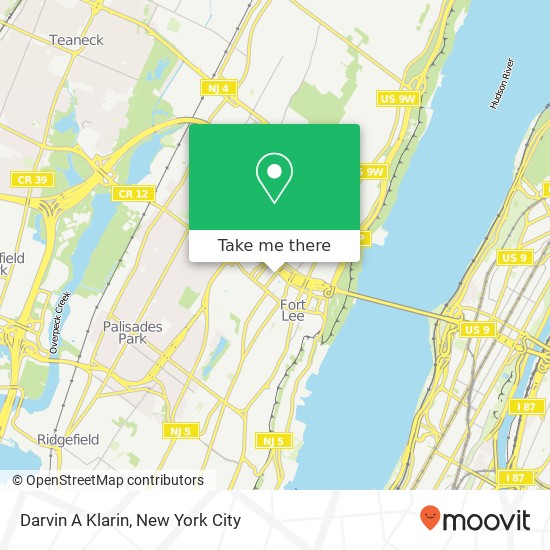 Darvin A Klarin map