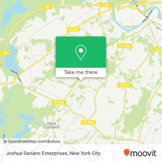 Joshua Saviano Enterprises map