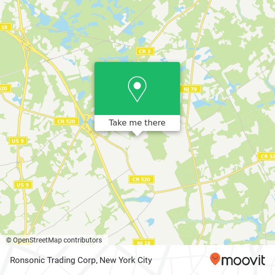 Mapa de Ronsonic Trading Corp