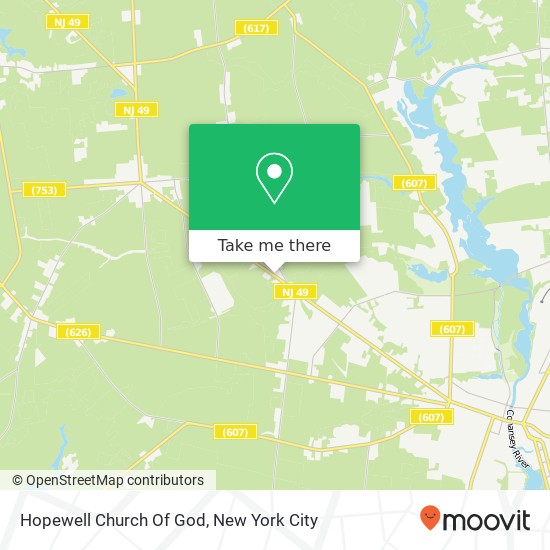 Hopewell Church Of God map