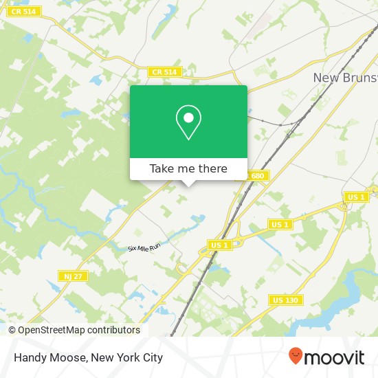 Mapa de Handy Moose