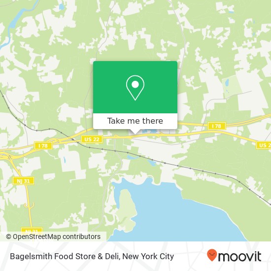 Bagelsmith Food Store & Deli map