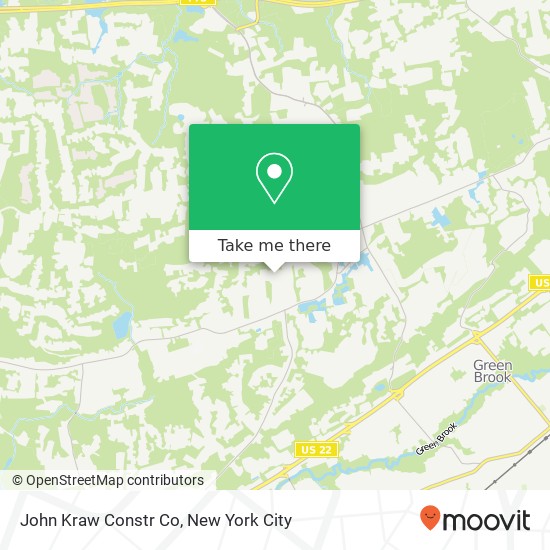 John Kraw Constr Co map