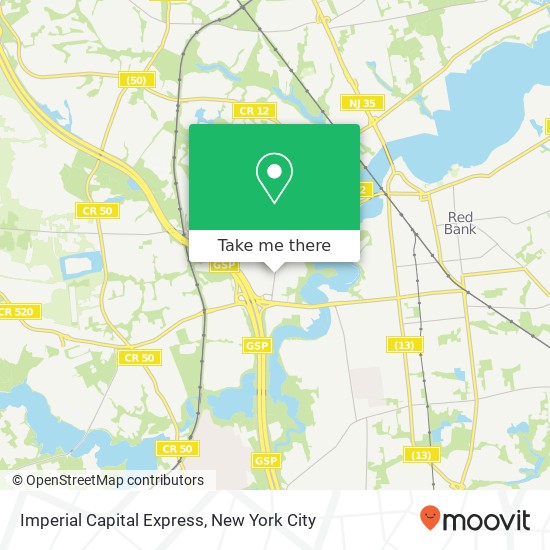 Mapa de Imperial Capital Express