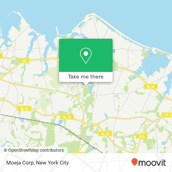 Mapa de Moeja Corp