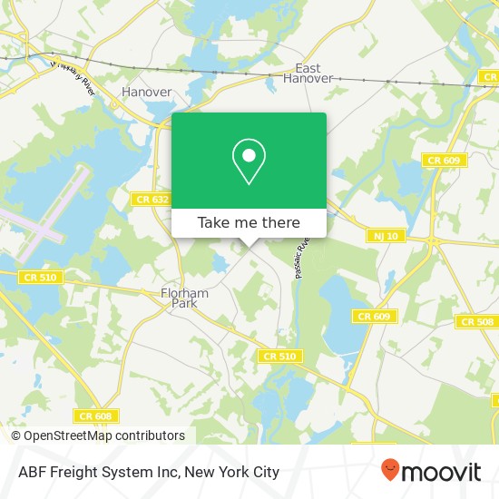 Mapa de ABF Freight System Inc