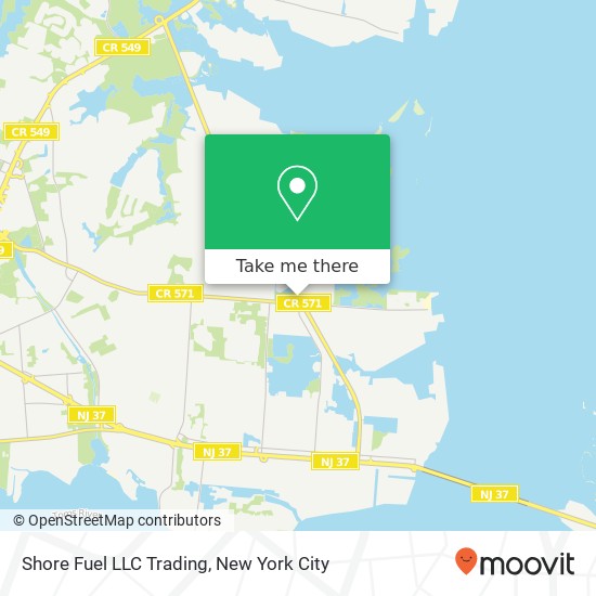 Shore Fuel LLC Trading map