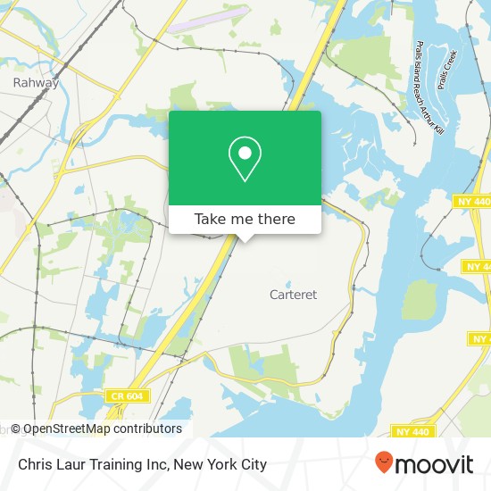 Chris Laur Training Inc map