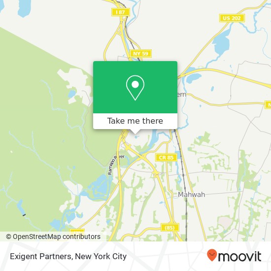 Exigent Partners map