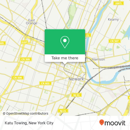 Mapa de Katu Towing