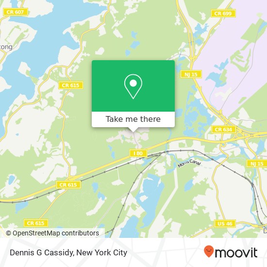 Dennis G Cassidy map