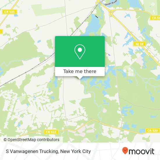 S Vanwagenen Trucking map
