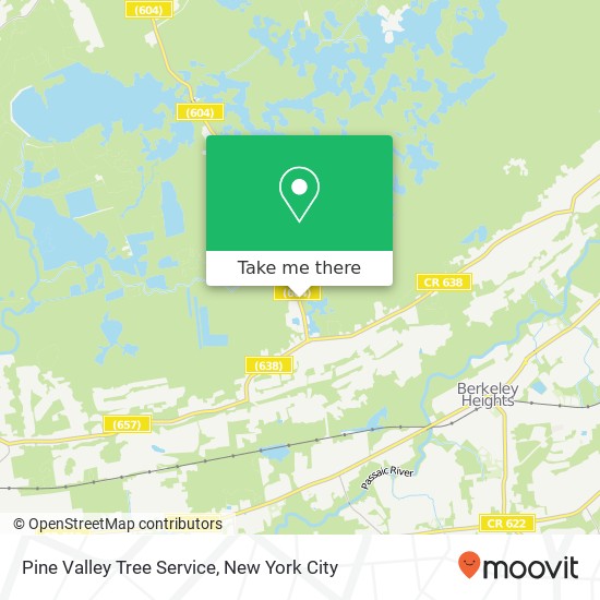 Mapa de Pine Valley Tree Service