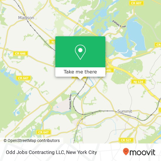 Odd Jobs Contracting LLC map