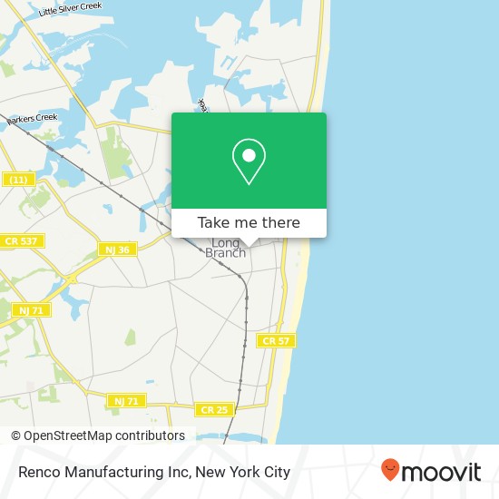 Mapa de Renco Manufacturing Inc