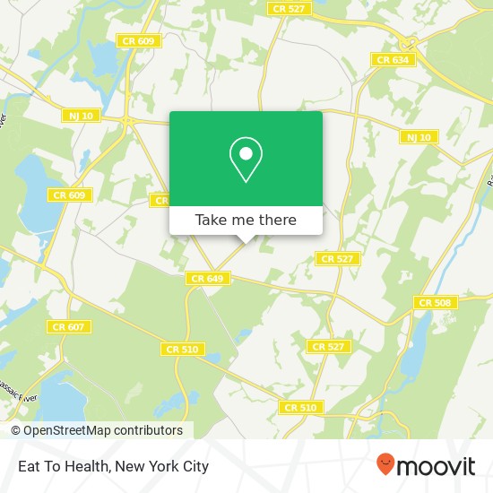 Eat To Health map