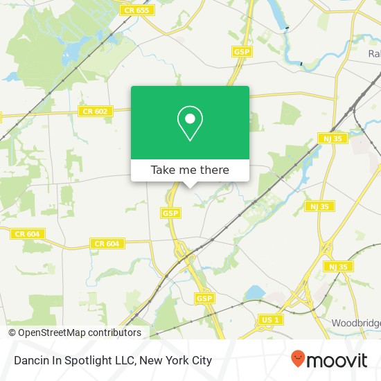 Mapa de Dancin In Spotlight LLC