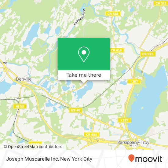 Mapa de Joseph Muscarelle Inc