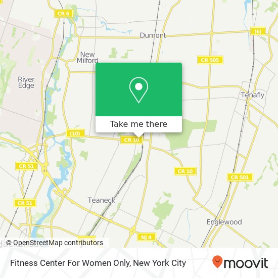 Mapa de Fitness Center For Women Only