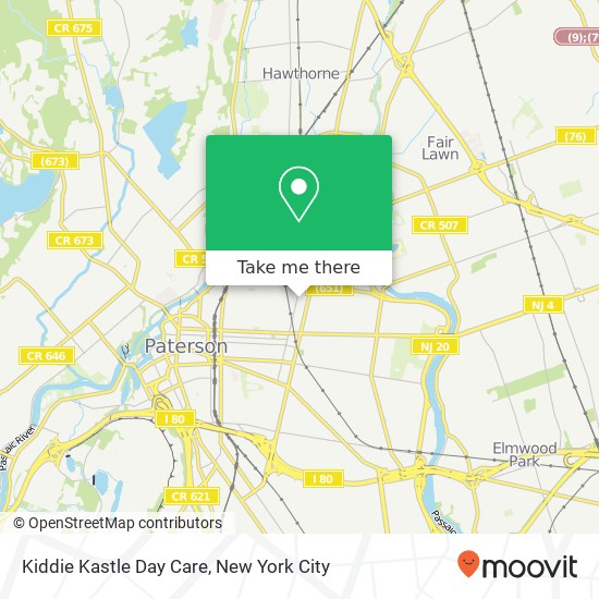 Kiddie Kastle Day Care map