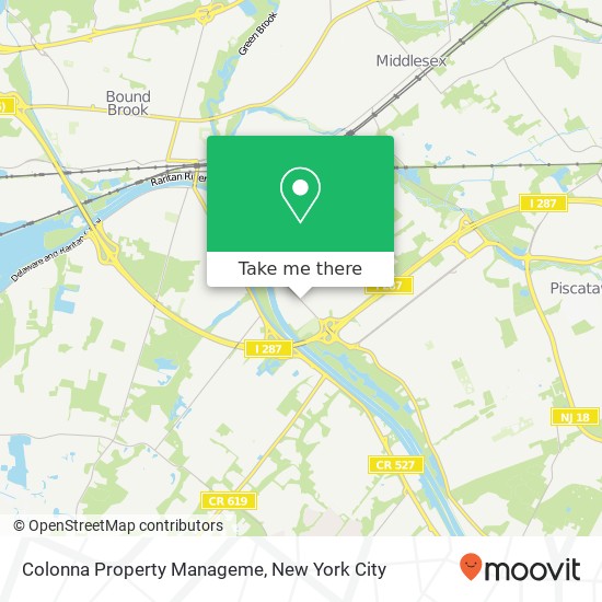 Colonna Property Manageme map