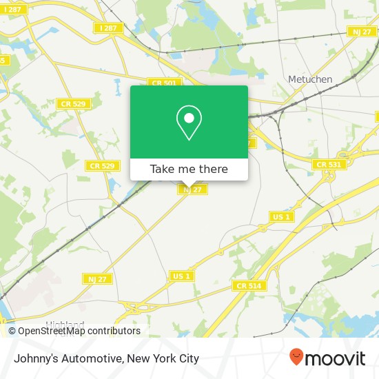 Johnny's Automotive map