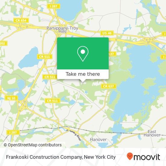 Mapa de Frankoski Construction Company