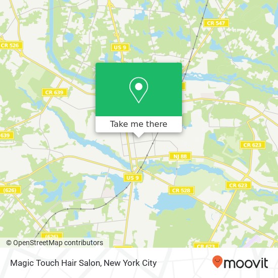 Magic Touch Hair Salon map