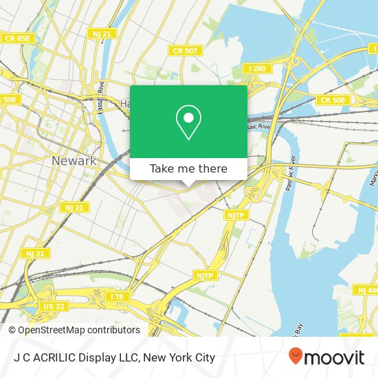 J C ACRILIC Display LLC map