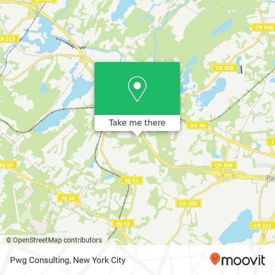 Pwg Consulting map