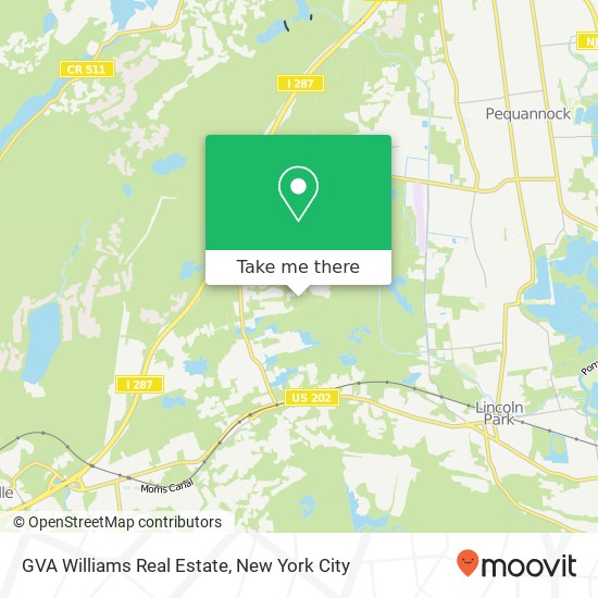 GVA Williams Real Estate map