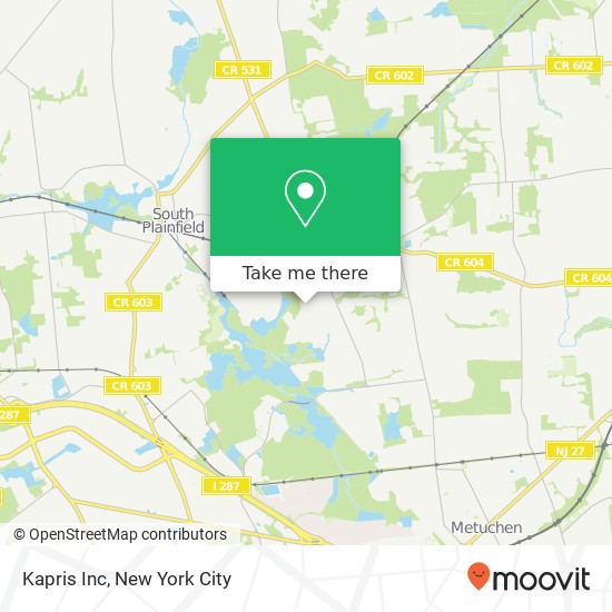 Kapris Inc map