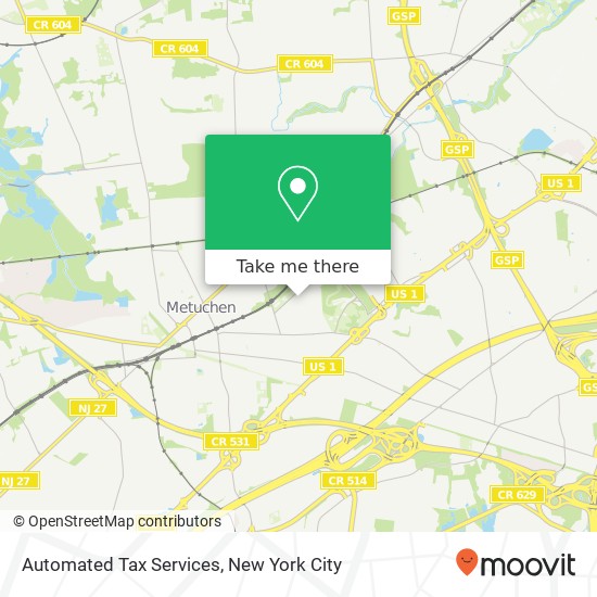 Mapa de Automated Tax Services