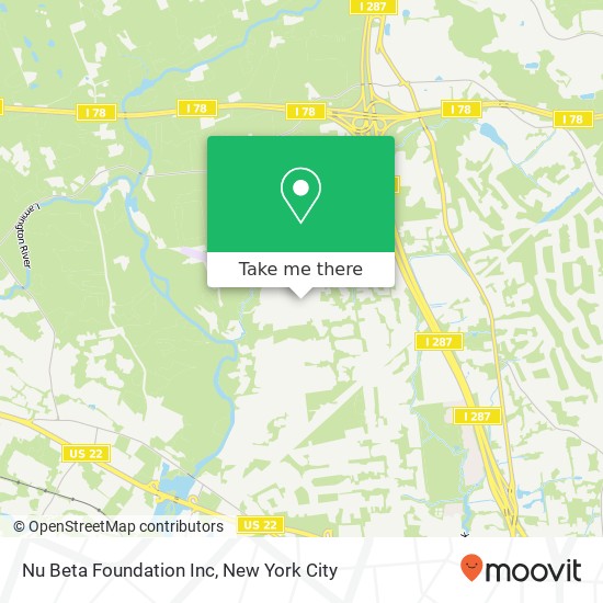Nu Beta Foundation Inc map