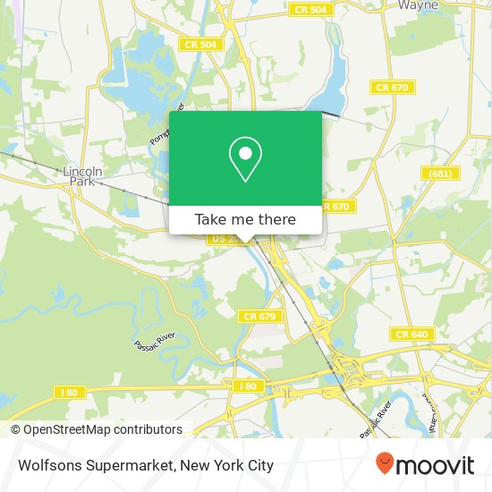 Wolfsons Supermarket map