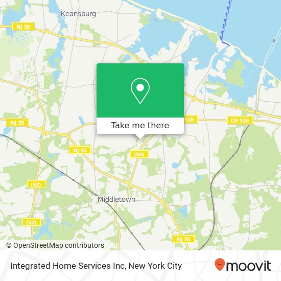 Integrated Home Services Inc map