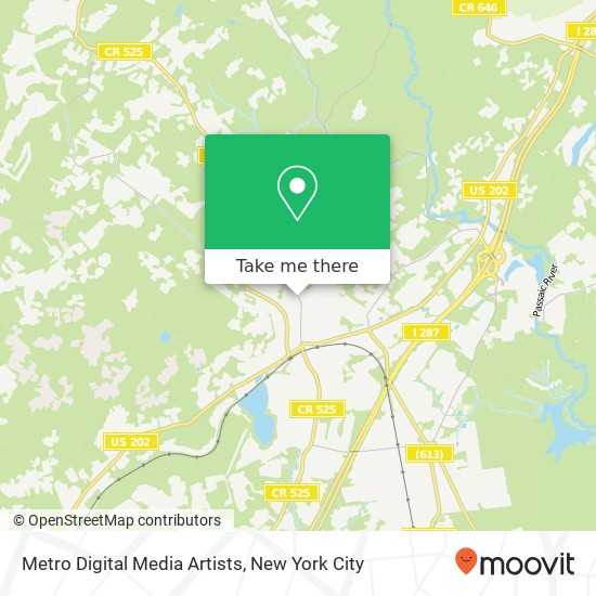 Mapa de Metro Digital Media Artists