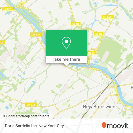Mapa de Doris Sardelis Inc