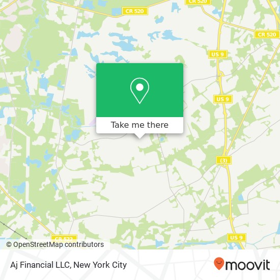 Aj Financial LLC map