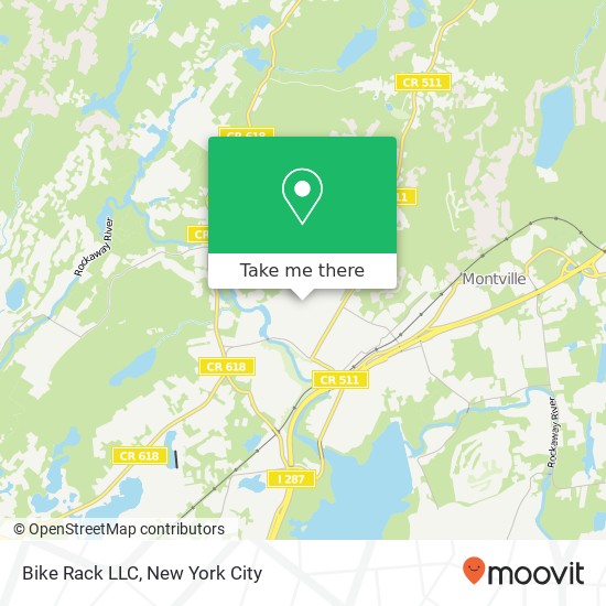 Bike Rack LLC map