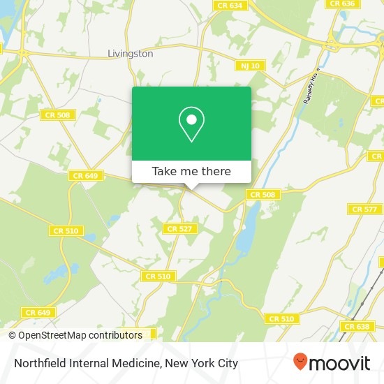 Mapa de Northfield Internal Medicine