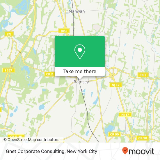 Gnet Corporate Consulting map