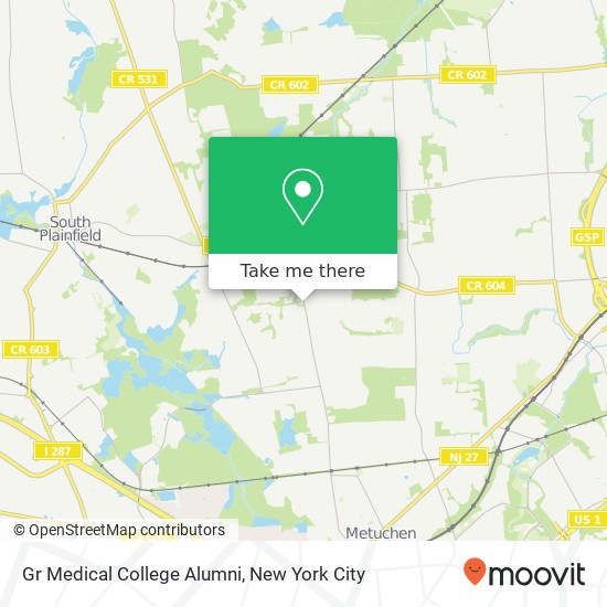 Gr Medical College Alumni map