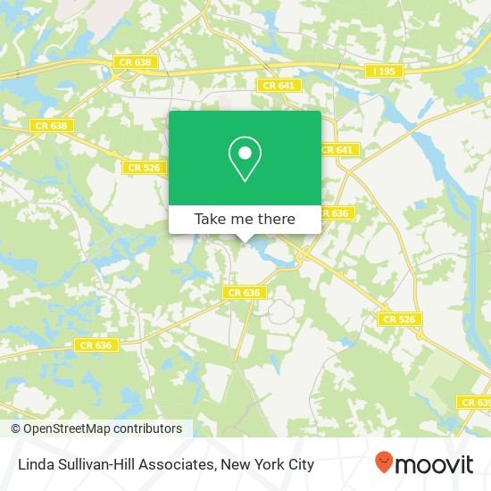 Mapa de Linda Sullivan-Hill Associates