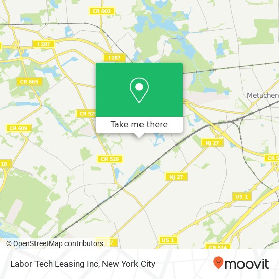 Labor Tech Leasing Inc map